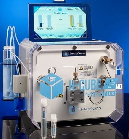 מערכת הידוגנציה H-Cube Mini Plus תוצרת ThalesNano, לראקציות מימן בזרימה